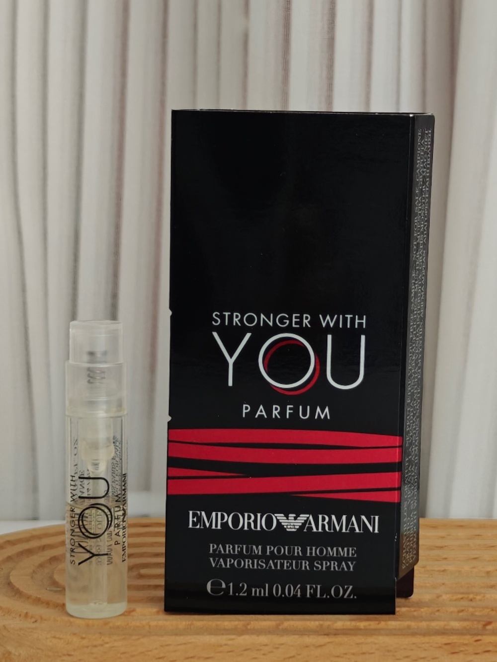 New Emporio Armani Stronger with You Sample Spray 1.2 ml/ 0.04 oz